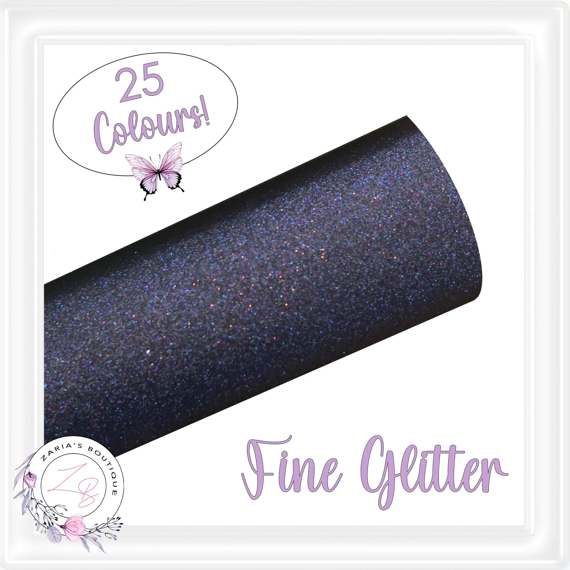 • Fine Glitter • Navy Blue •