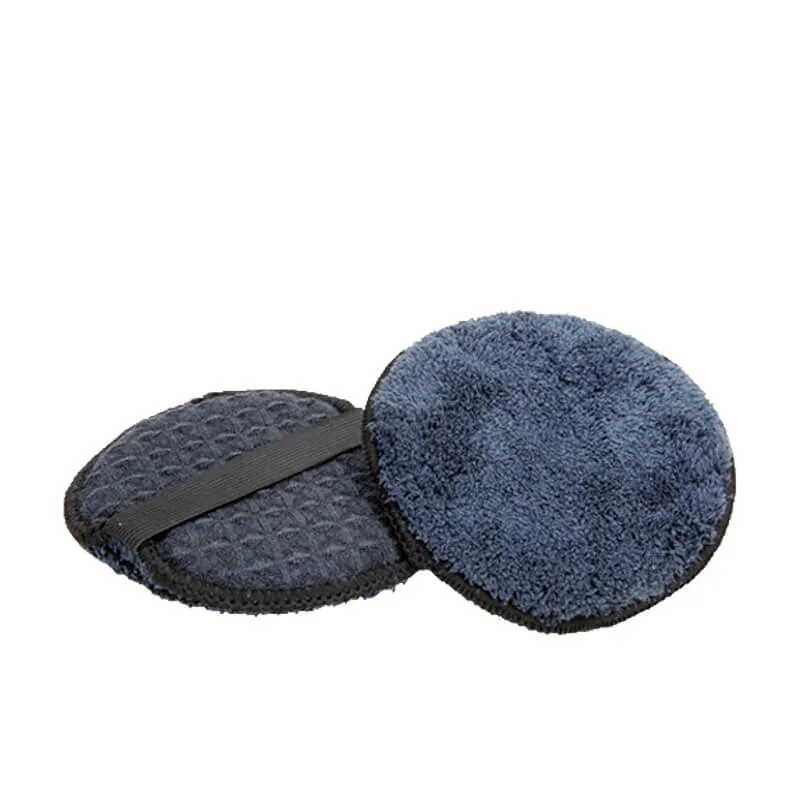 12 Pcs Dual-Faced Wax Polish Pad Applicator with Strap