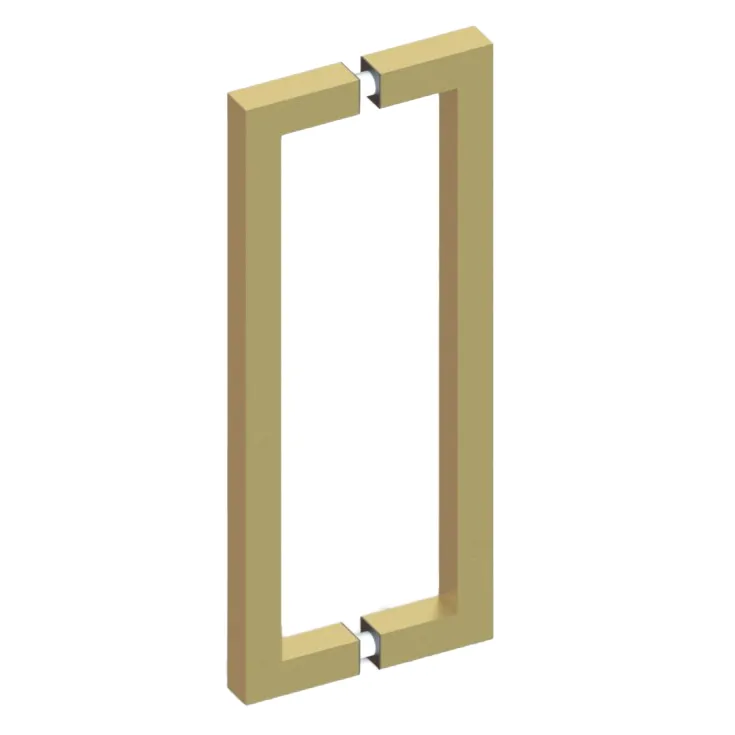 12" x 12" Shower Handle - Square (CH, BN, MBL, SB, PN, BBRZ, GM, ORB)