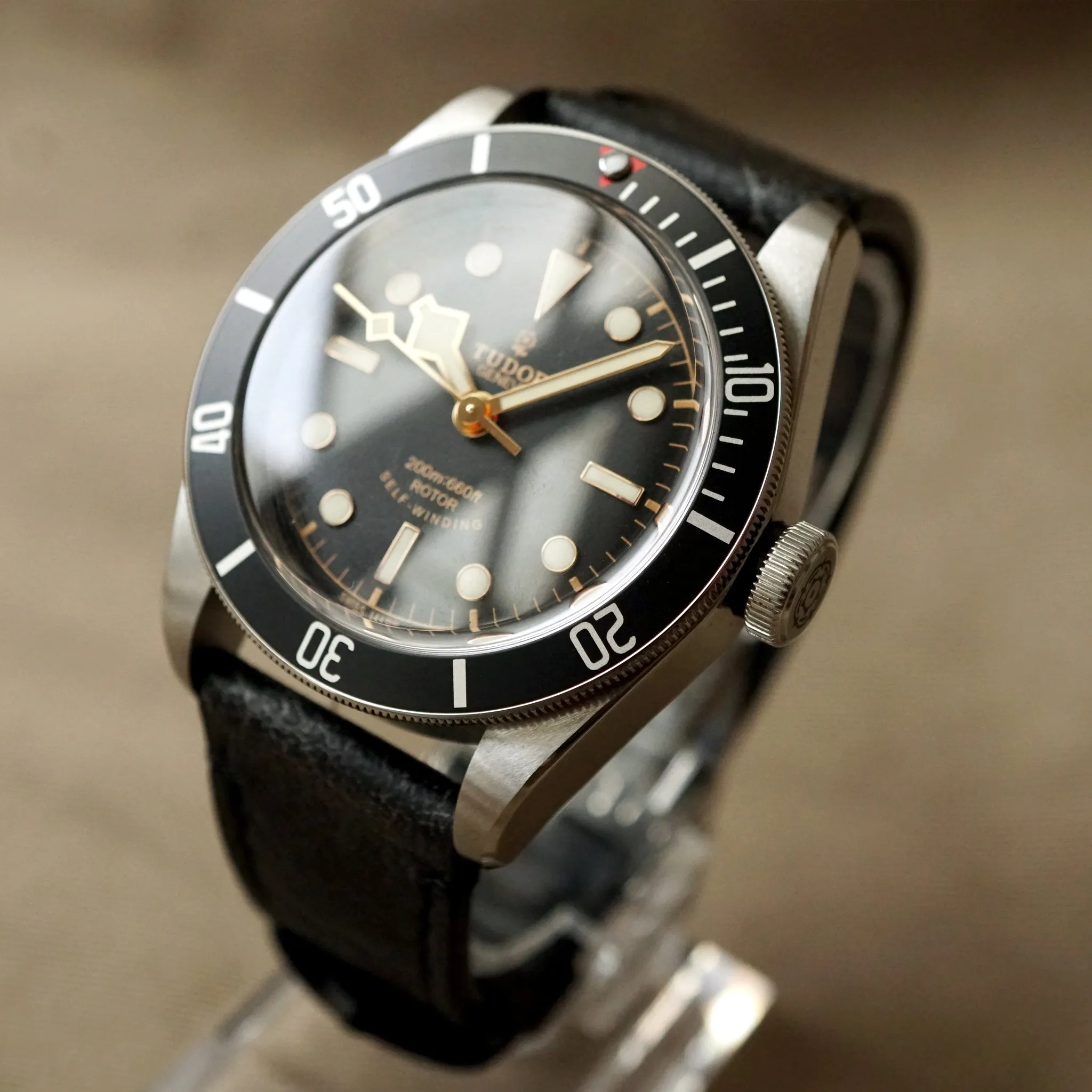 2017 TUDOR HERITAGE ETA BLACK BAY BLACK REF.79220N DIVER WATCH