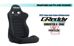 2025 TAS Reclining GReddy X BRIDE Euroster II Cruz Seat (Preorder)