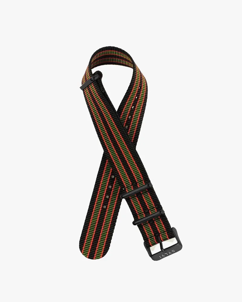 24mm RGB Nylon Strap