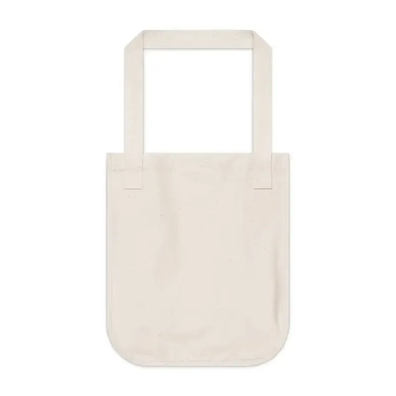 Abstract Foliage Art Canvas Tote Bag Eco Organic