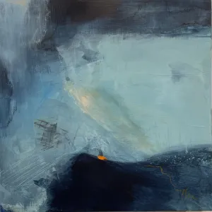 Abstract in Blue V