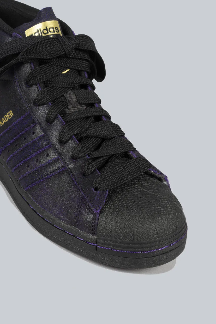 ADIDAS KADER PRO MODEL ADV BLACK PURPLE
