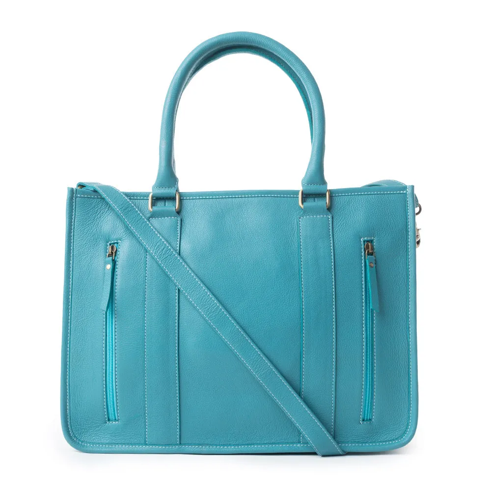Antonia Trail Tote Bag In Black & White