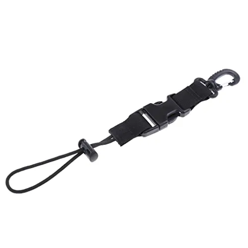 ATORSE Scuba Diving Dive Lanyard with Swivel Clip & Quick Release Buckle for Underwater Camera Light Torch