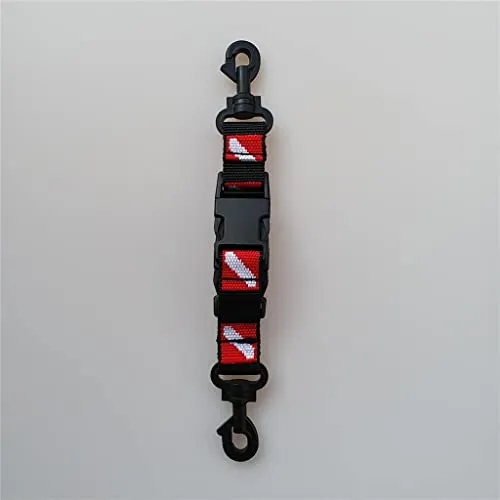 ATORSE Scuba Diving Fin Mask Gear Holder Keeper Lanyard Strap with Safety Clip HY10