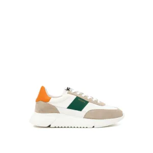 Axel Arigato Bicolor Fabric And Leather Sneaker