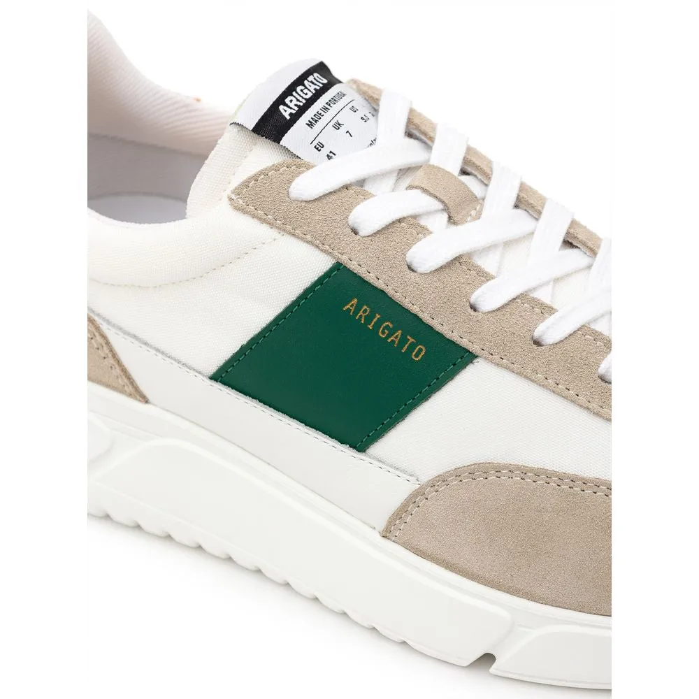 Axel Arigato Bicolor Fabric And Leather Sneaker