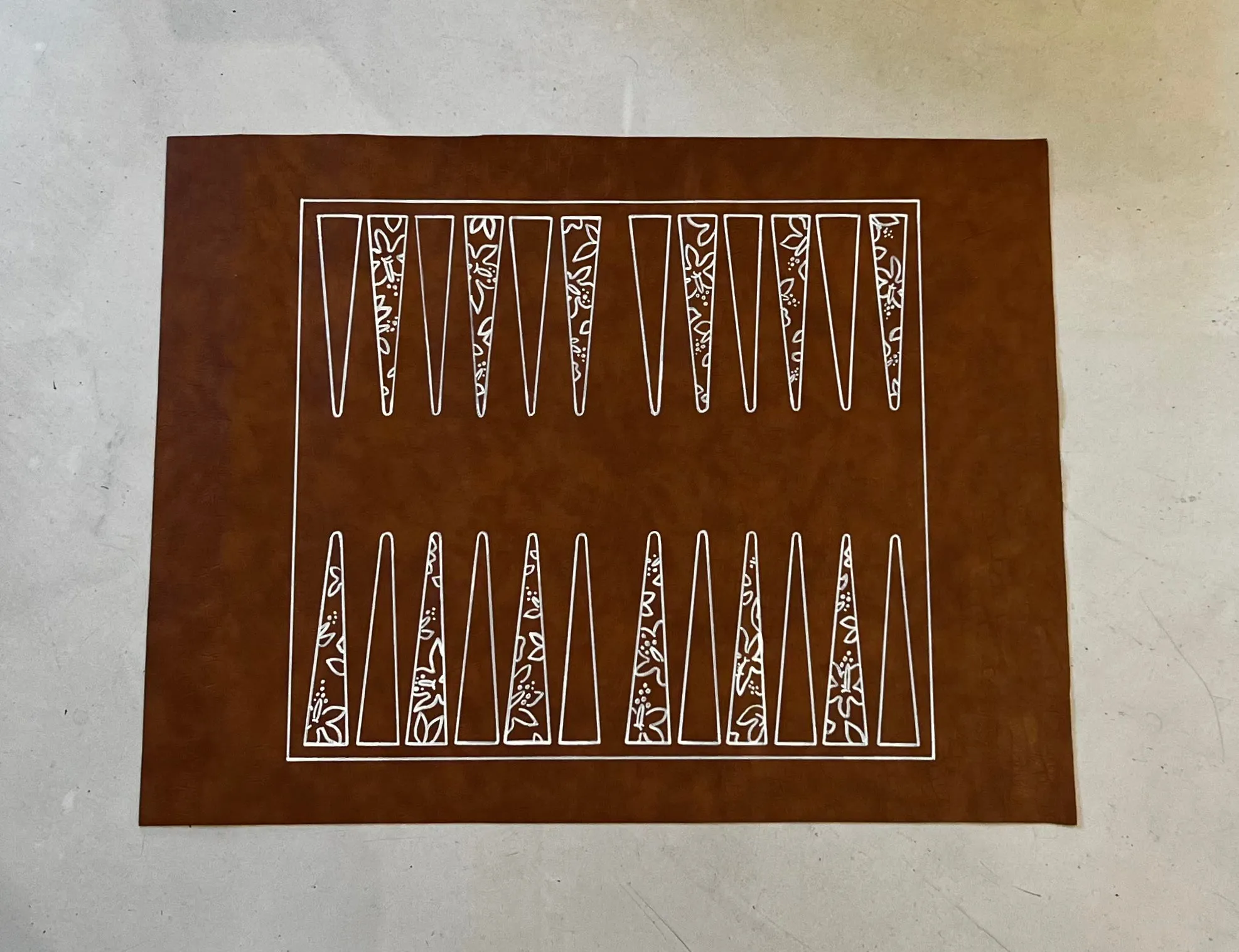 Backgammon set
