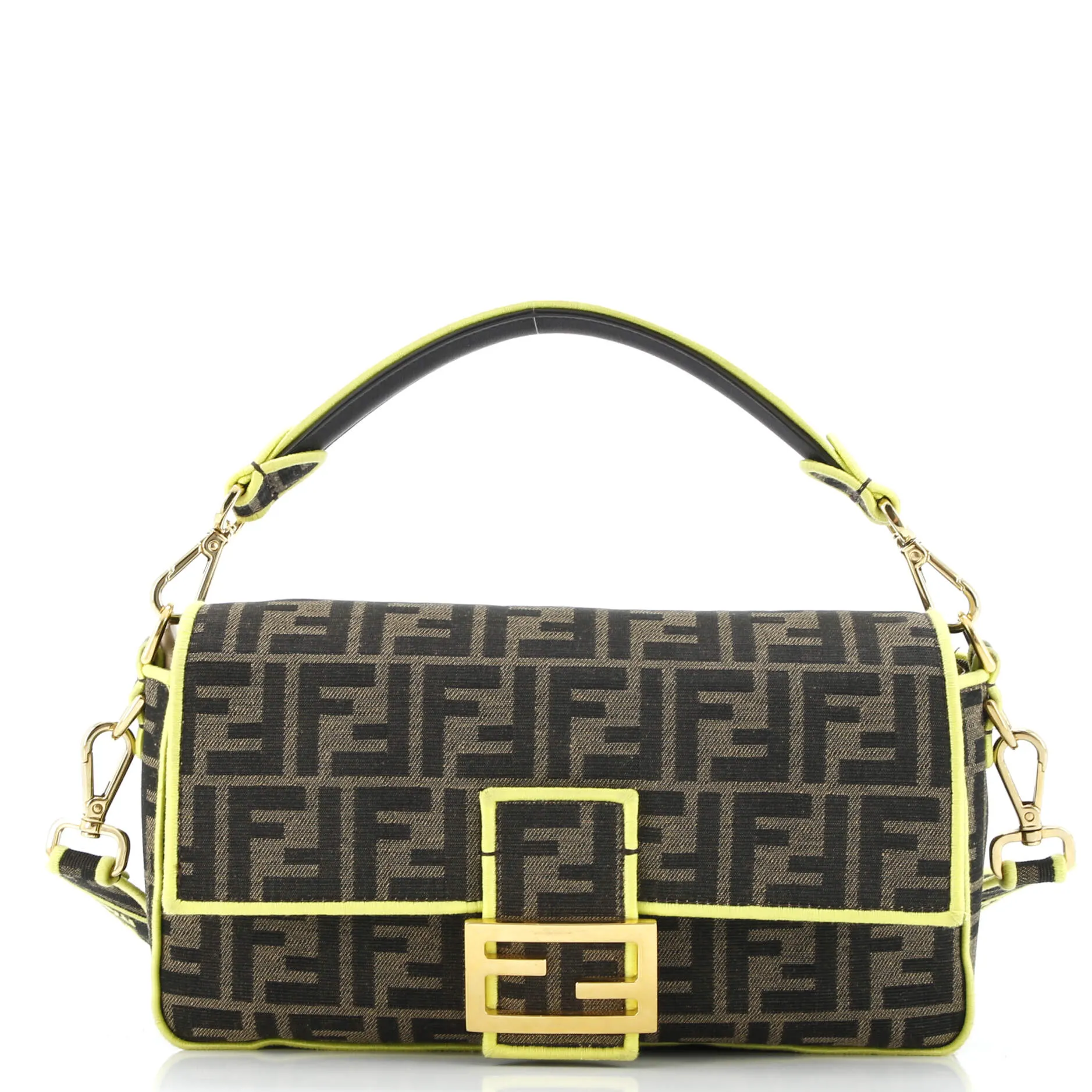 Baguette NM Bag Zucca Canvas Medium
