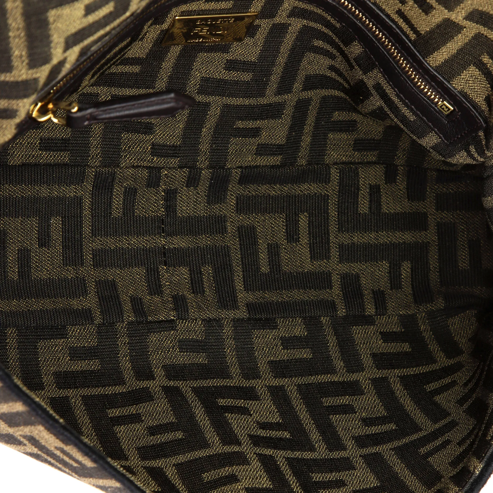 Baguette NM Bag Zucca Canvas Medium
