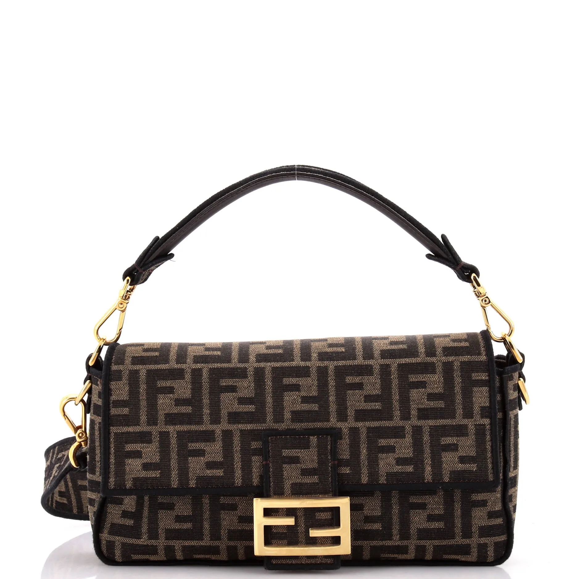 Baguette NM Bag Zucca Canvas Medium