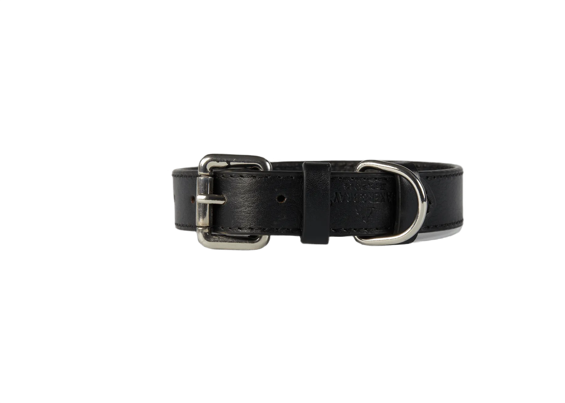 Baker & Bray Sustainable Leather Dog Collar & Lead Set | Black