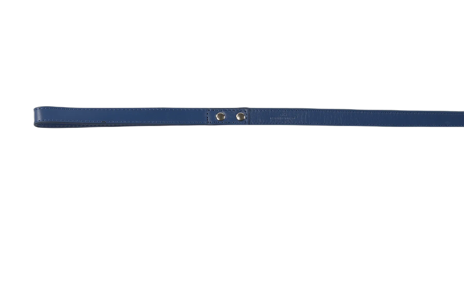 Baker & Bray Sustainable Leather Dog Collar & Lead Set | Navy