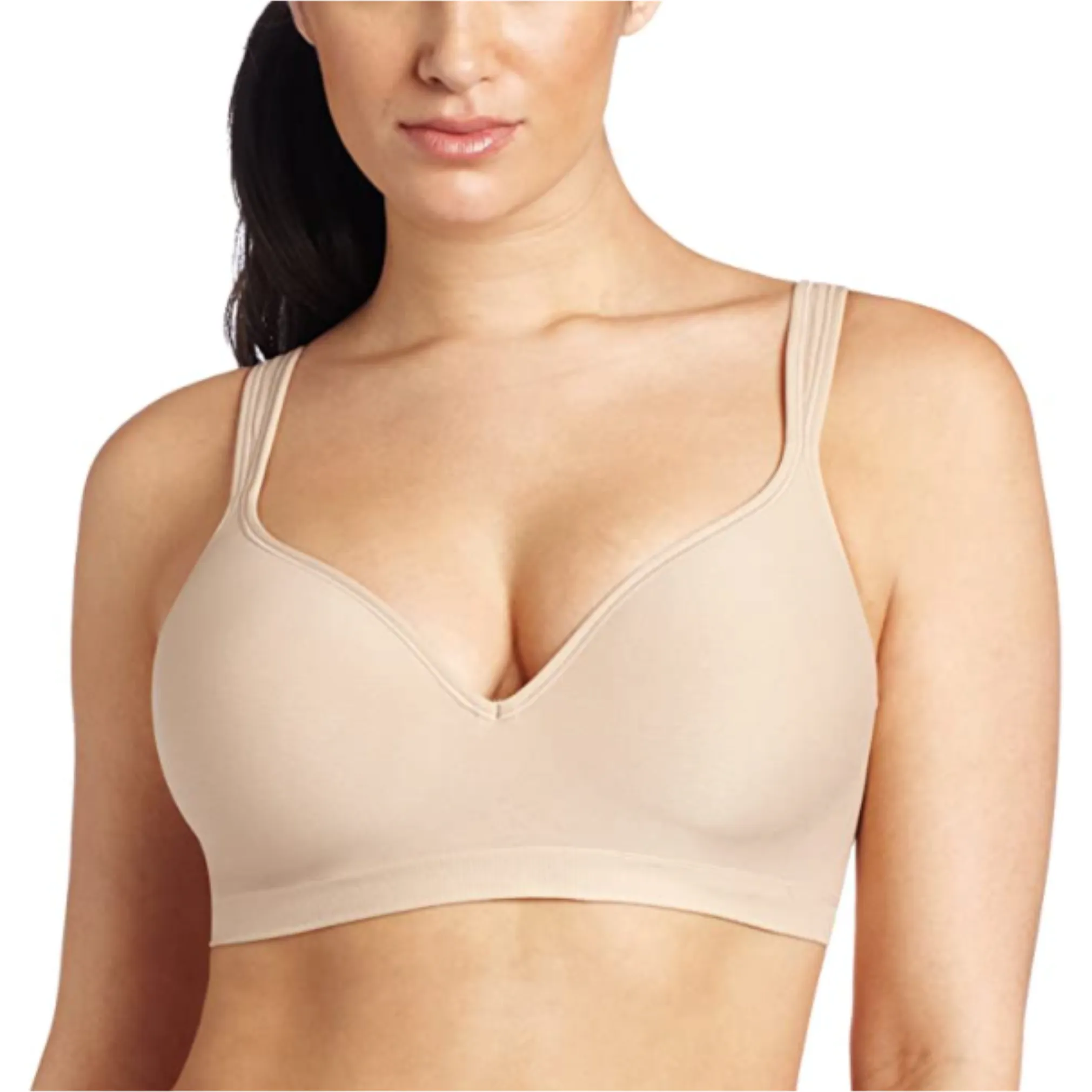 Bali Bra Wirefree Comfort Revolution Women's Seamless No Wire Soft Full Coverage