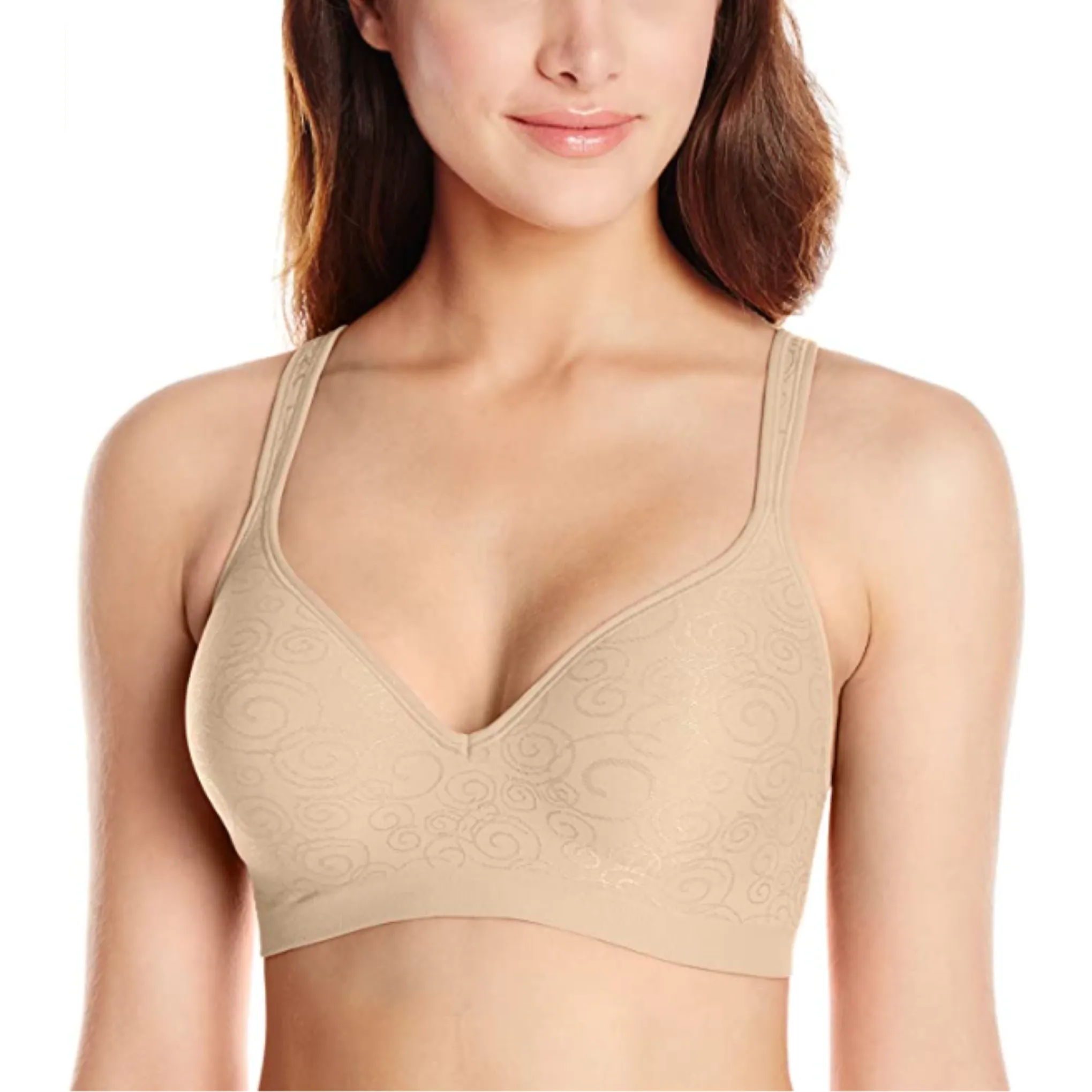 Bali Bra Wirefree Comfort Revolution Women's Seamless No Wire Soft Full Coverage
