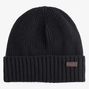 BARBOUR Carlton Beanie Hat in Black