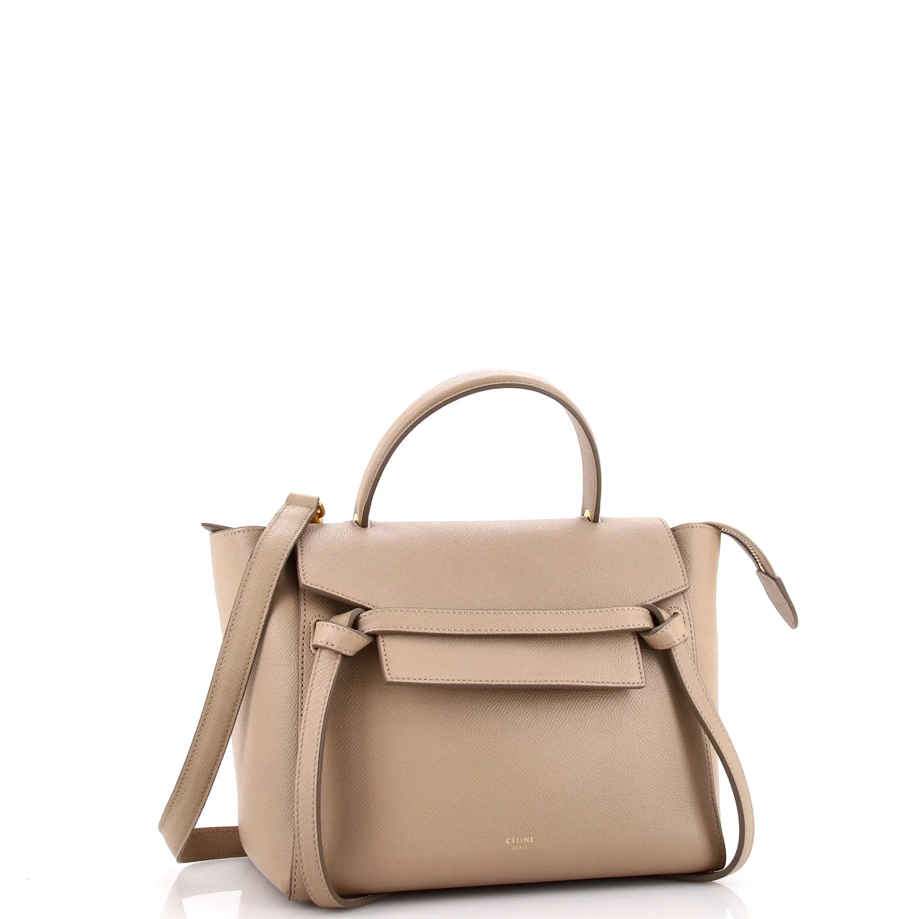 Belt Bag Textured Leather Micro
