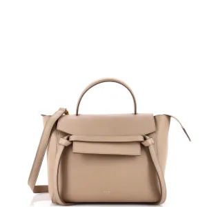 Belt Bag Textured Leather Micro