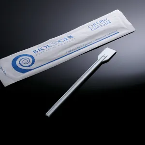 Biologix 70-2180 PE Cell Scrapers, Handle: 180mm, Blade: 20mm (Pack of 100)
