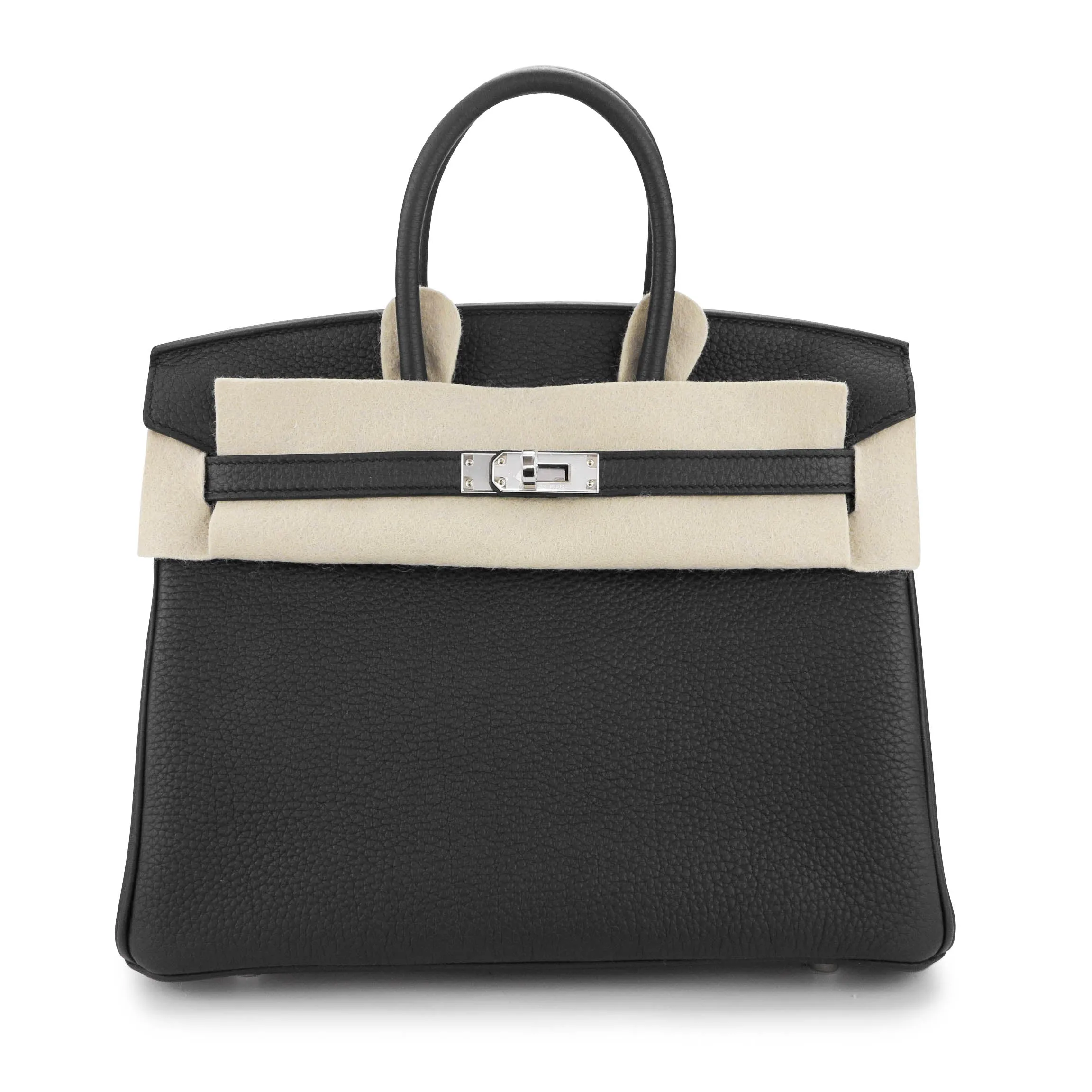 Birkin 25 in Black Togo Leather PHW