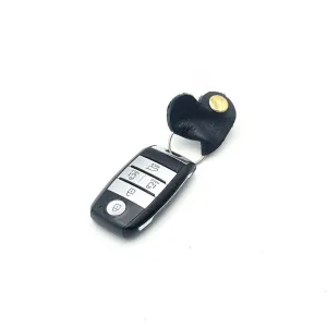 Black Leather Key Holder