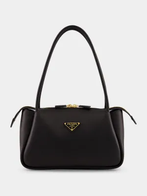 Black Medium Leather Handbag