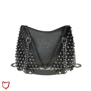 Black Stud Bag