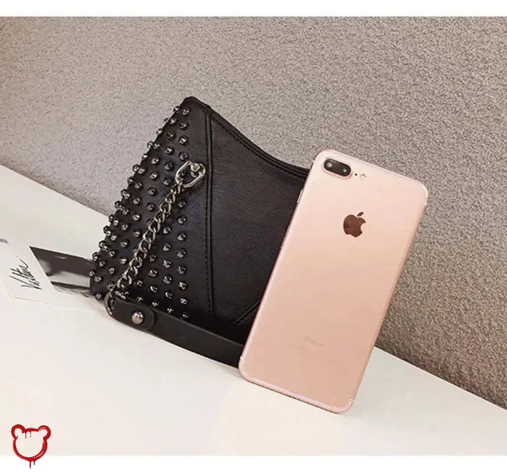 Black Stud Bag