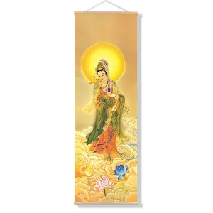 Bodhisattva Drawing Canvas Thangka