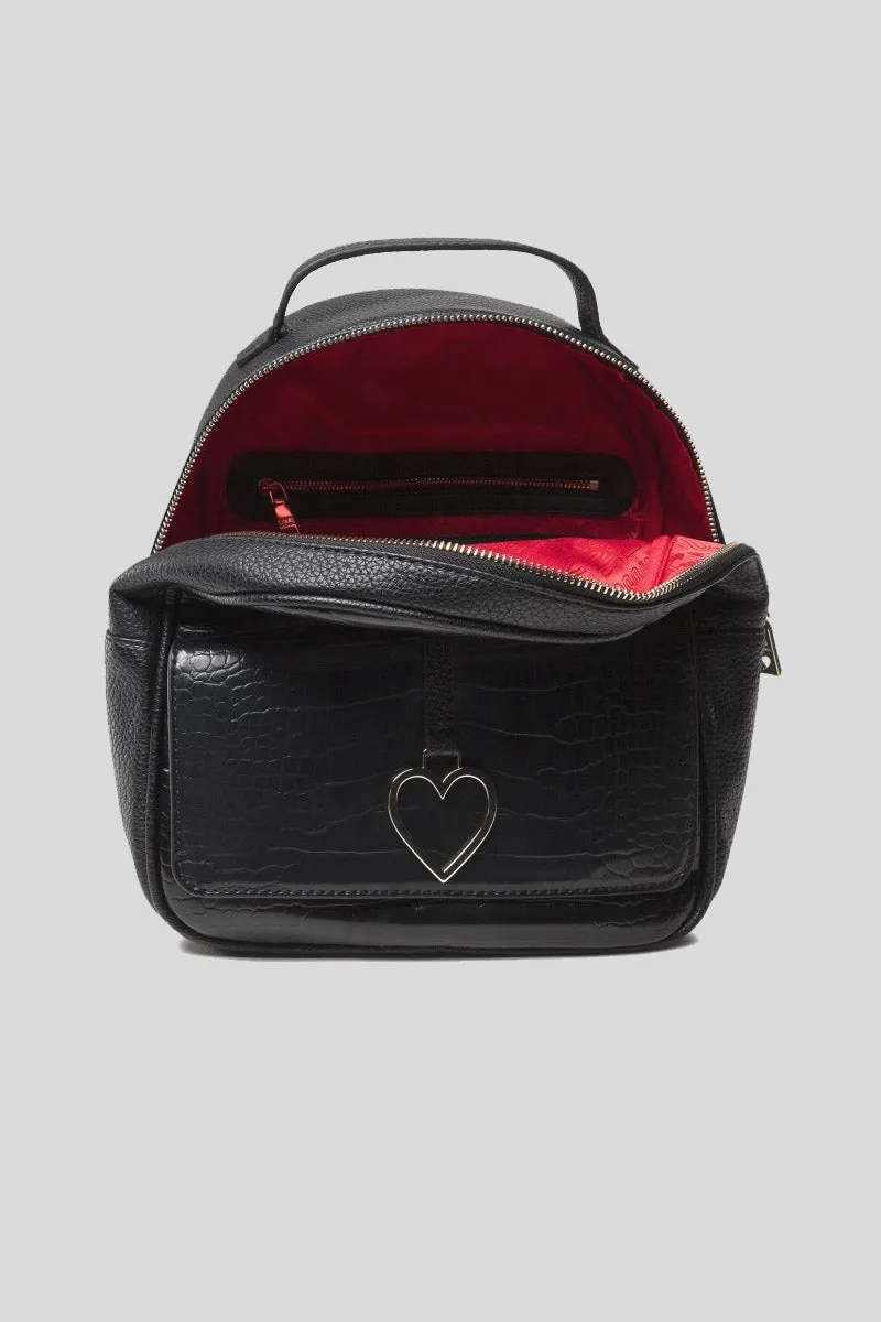 Borsa Pu St. Croco   Pu - Nero