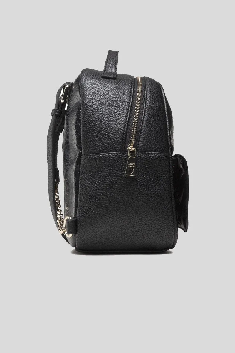 Borsa Pu St. Croco   Pu - Nero
