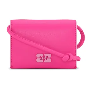 BOU WALLET ON STRAP | PINK