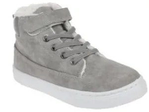 Boys Two-Tonal Faux Leather High-Top Sneaker