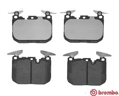 Brembo Brake Pads Front Bmw 3/5/6/Porsche ( Set Lh&Rh) (P06008)