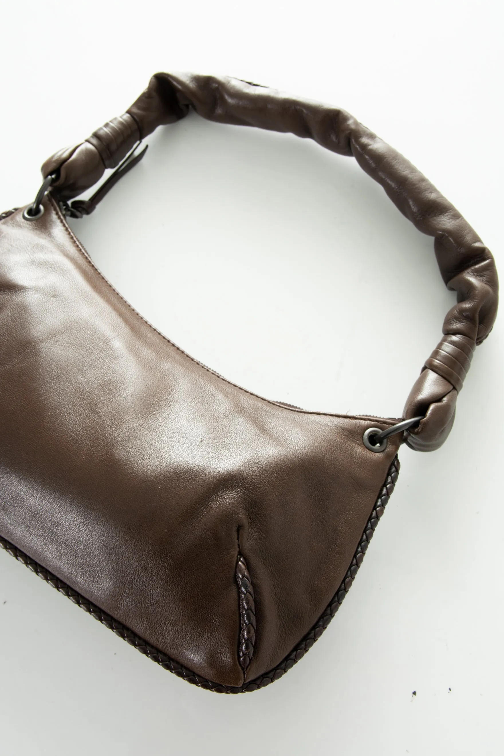 Brown Leather Handbag