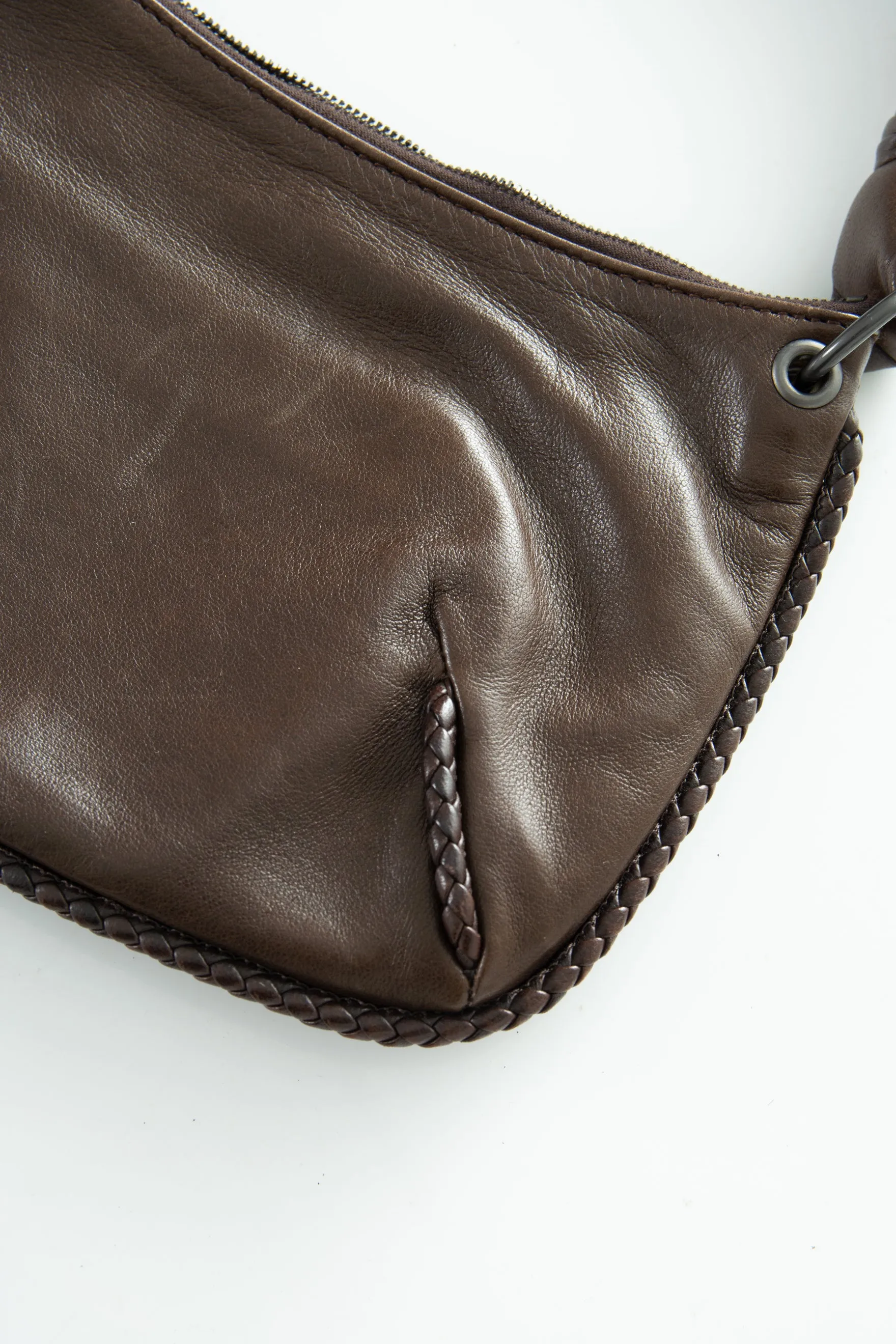 Brown Leather Handbag