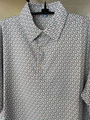 Brrr Printed Polo Blue Clays