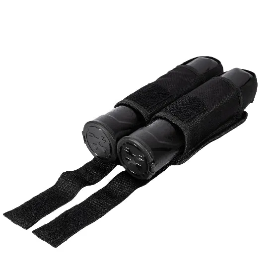 BSX 2 Pod Paintball Pouch with Belt - Black