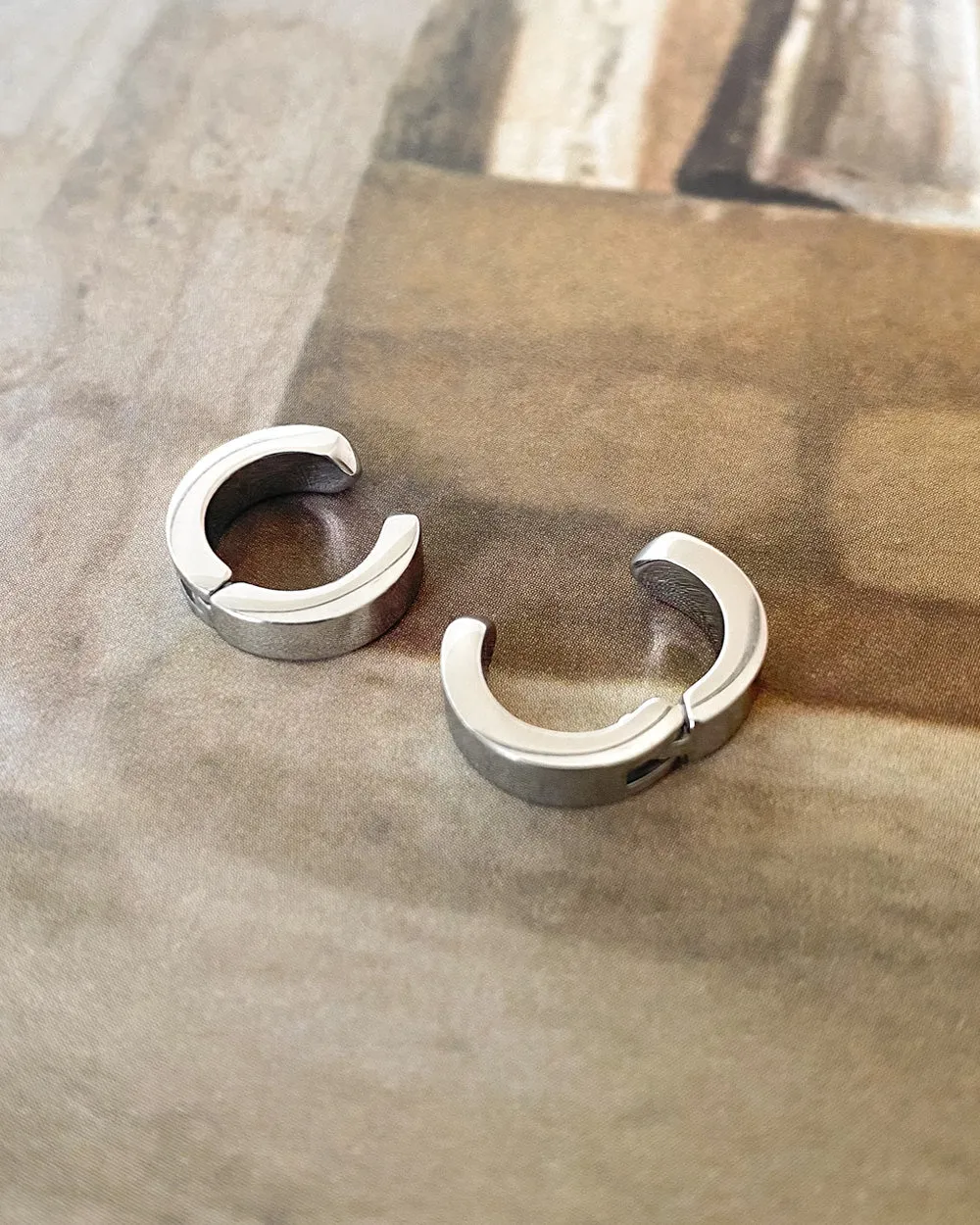 BULLET Ear Cuffs in Silver