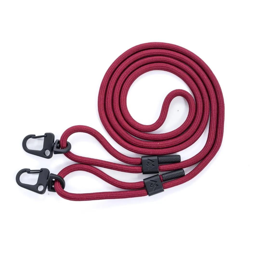 Burgundy Royale Braided Strap