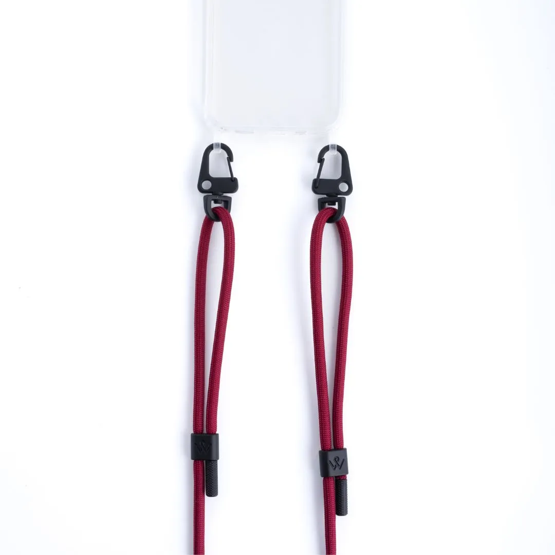 Burgundy Royale Braided Strap
