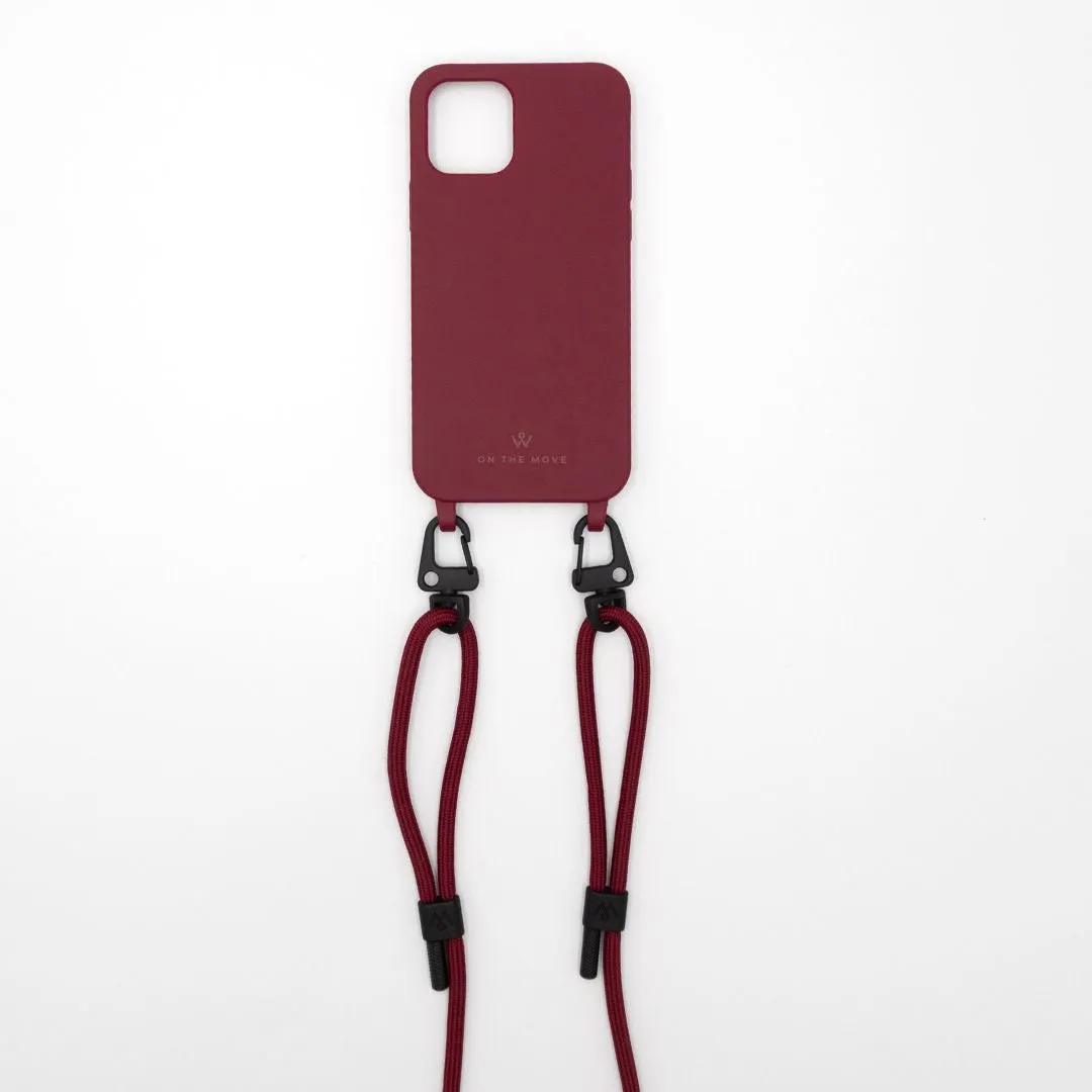 Burgundy Royale Braided Strap