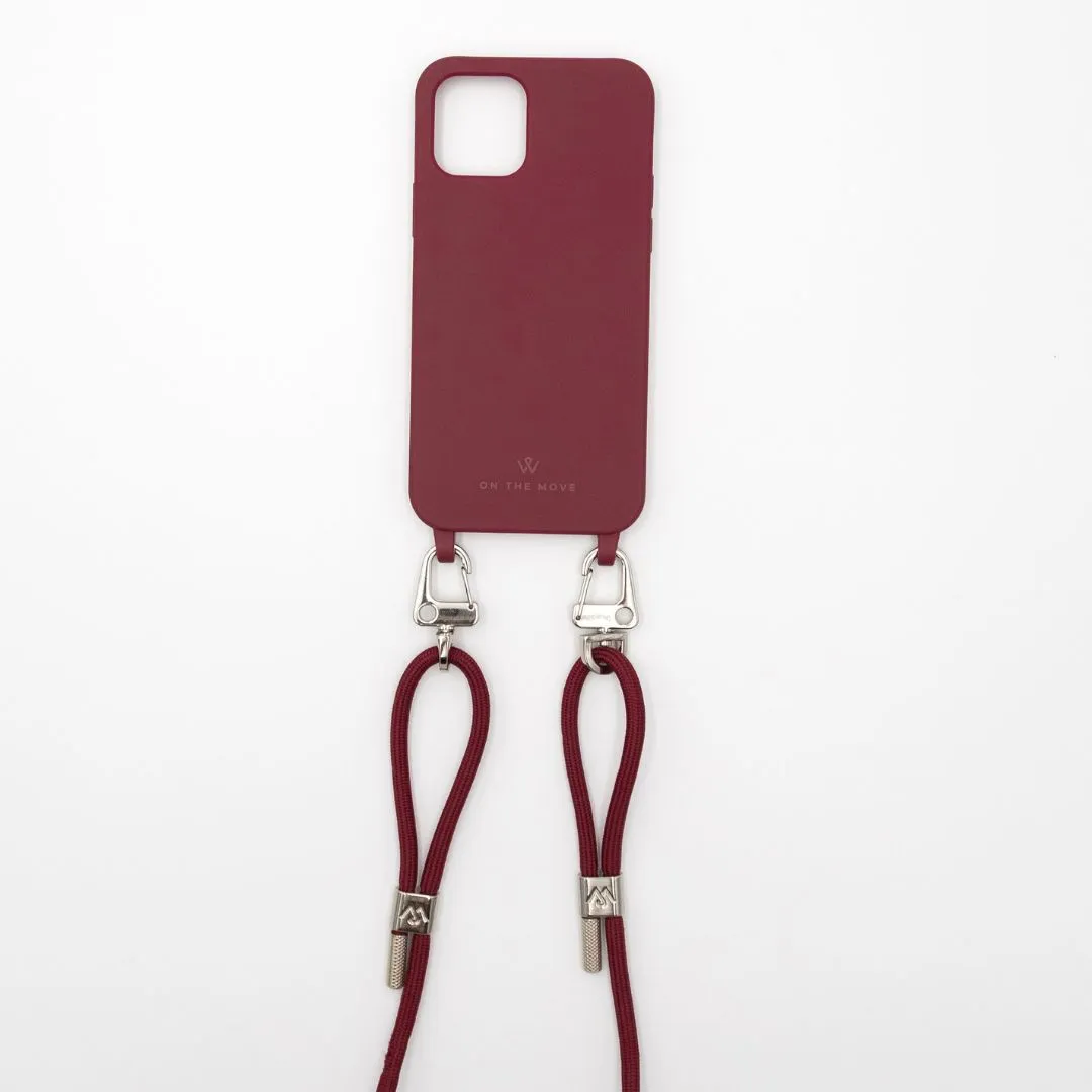 Burgundy Royale Braided Strap
