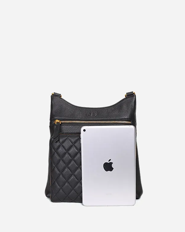 Camellia Quilted Shoulder Bag