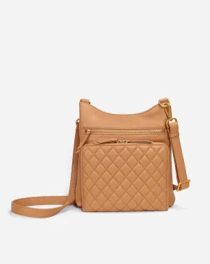 Camellia Quilted Shoulder Bag