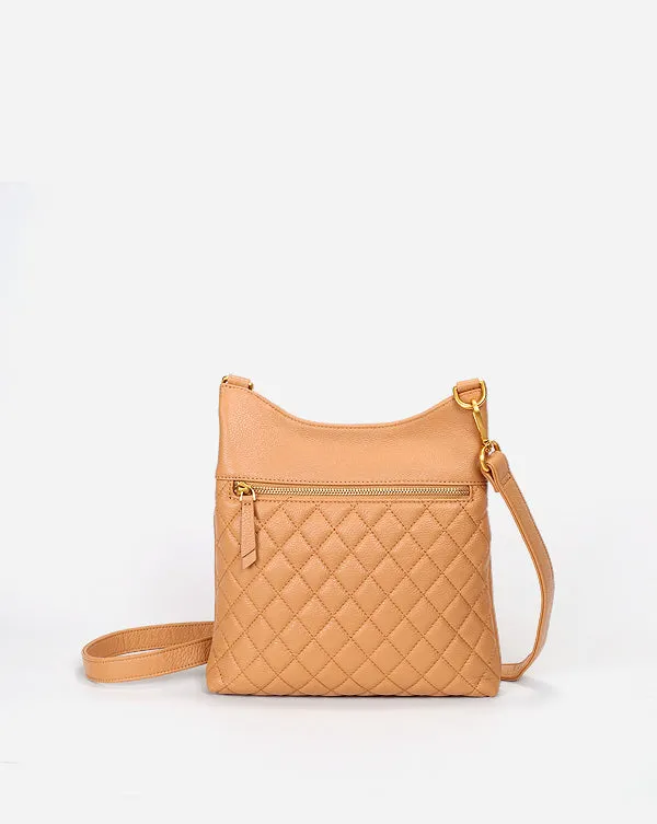 Camellia Quilted Shoulder Bag