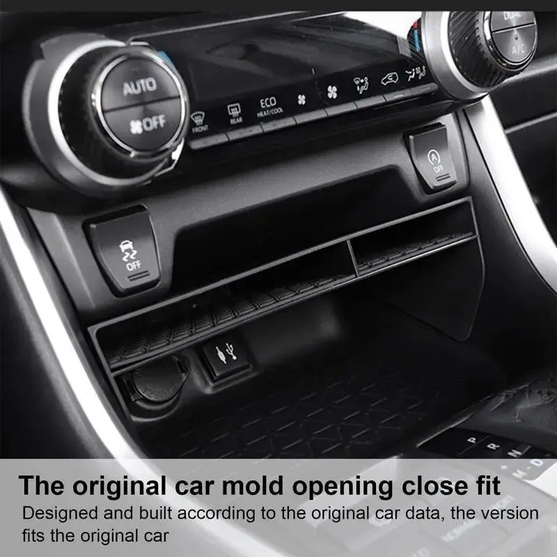 Car Console Organizer Tray - Anti-Skid, Durable Storage Solution for RAV 4